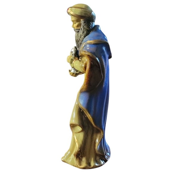 Vtg 90's Kirkland Potter's Garden II Nativity Set Replacement Standing Wiseman - Picture 6 of 10